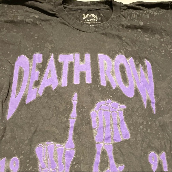 Death Row Records Graphic Tshirt Women’s Size Small Shirt - Picture 2 of 16